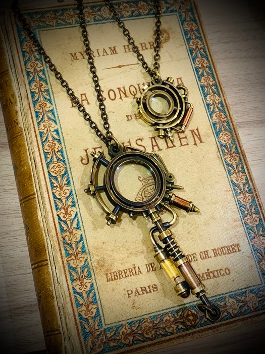 歯車や配管など蒸気満タンなスチームパンク作品