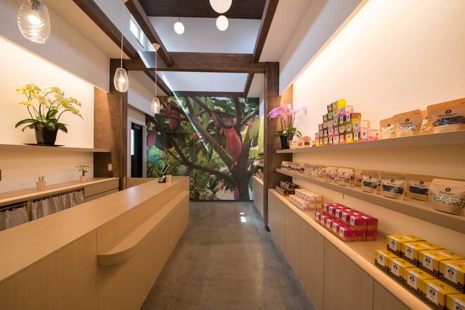 川越ショコラ Bromagee 店舗内装1