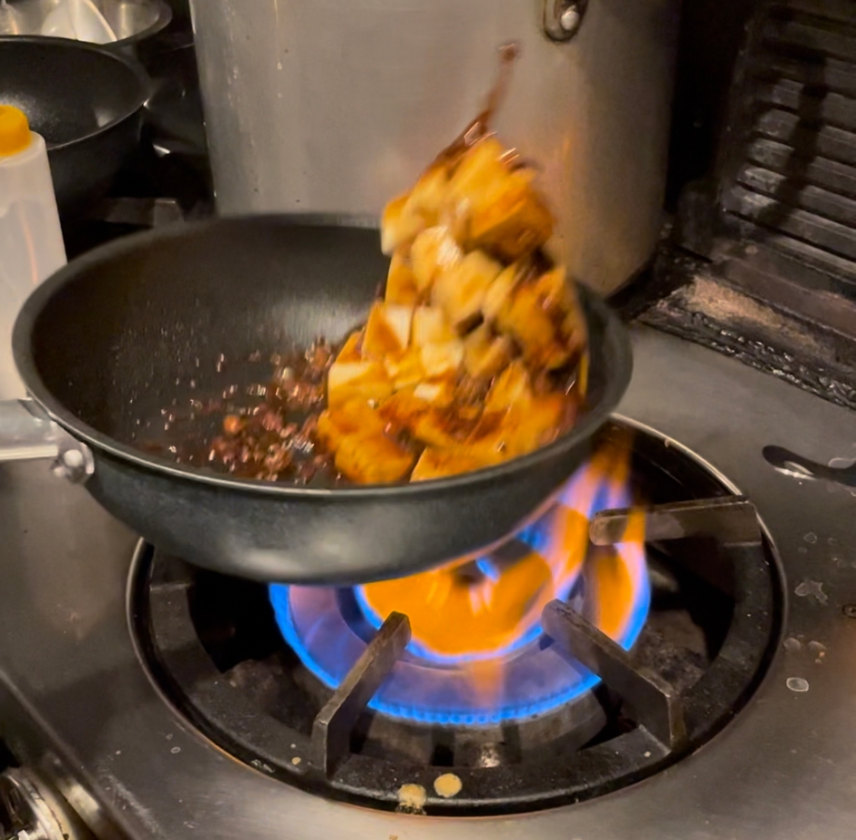 注文後に出来立てを提供します