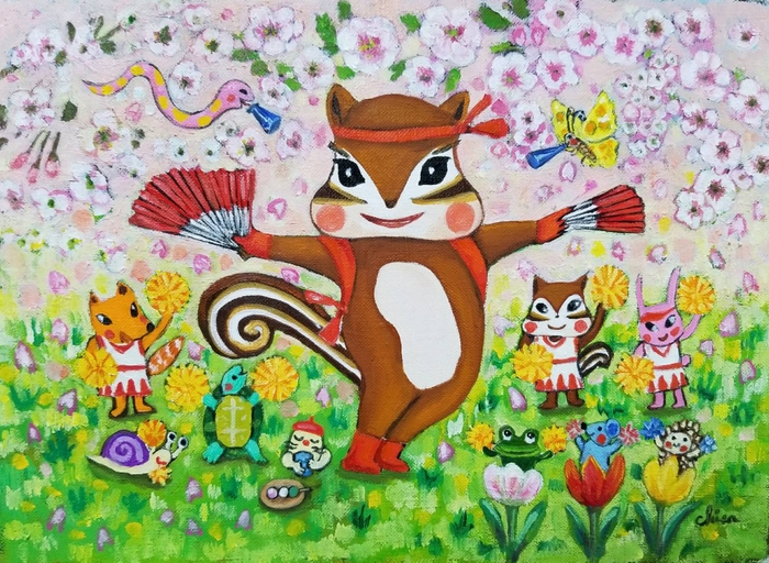 「春の応援団」4F　198,000円(税込)