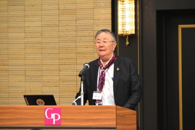 閉会の挨拶をした武村 學副会長