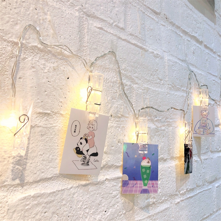 お気に入りの写真やドライフラワーなど 好きなものを挟んで飾れる!