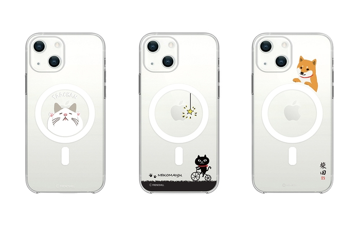 abbi FRIENDS、フレンズヒルキャラクターとコラボしたMagsafe対応ケースなどiPhone13 ラインアップを発売