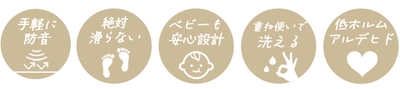 ふかぴた極厚の主な機能