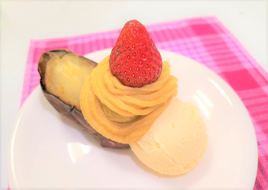 【種子島 安納屋】薩摩焼芋アイスモンブラン