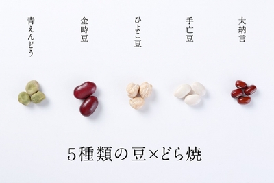 5種の豆を使用