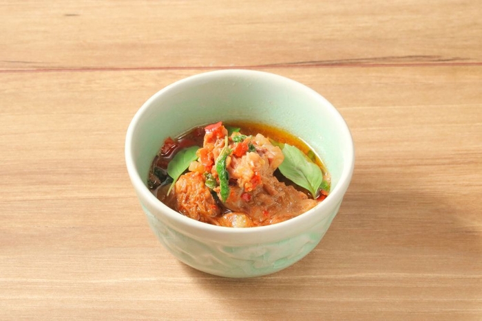 おつまみなんこつガパオ