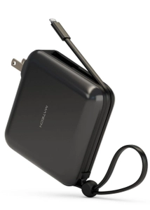 MFi認証済みライトニングケーブル内蔵のコンセント型 モバイルバッテリー“LightCell+ 10,000mAh”が Amazon.co.jpにて40％割引で販売