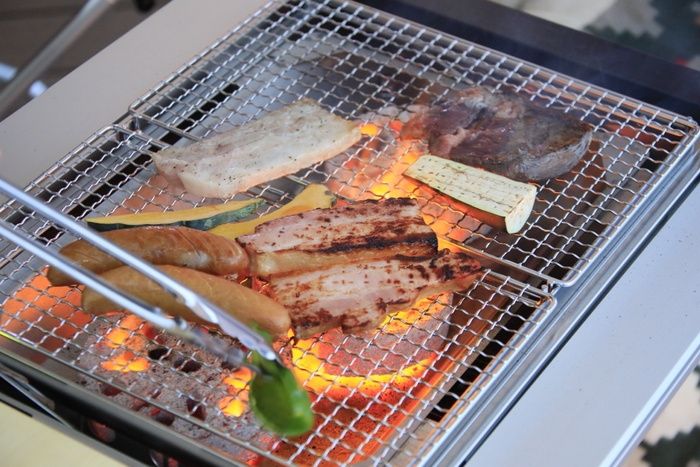 BBQを愉しむご夕食