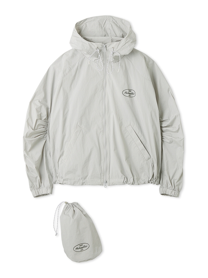 emmi eco ナイロンポケッタブルブルゾン