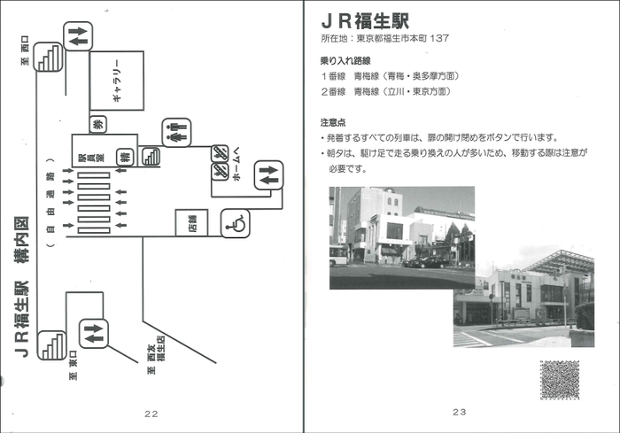 バリアフリーなおでかけマップinふっさ(中面)