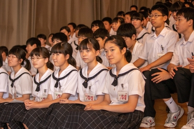 福井県坂井市立丸岡南中学校 授業風景3