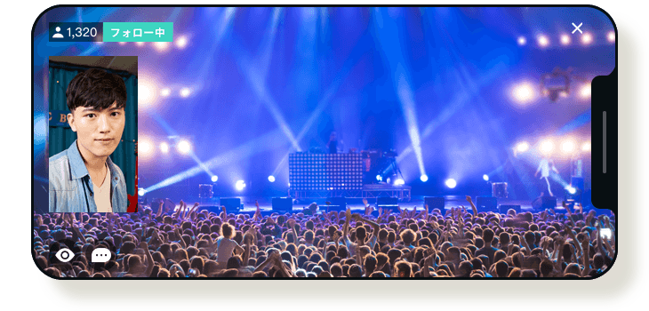 同時視聴機能(イメージ)※2020年夏以降実装予定