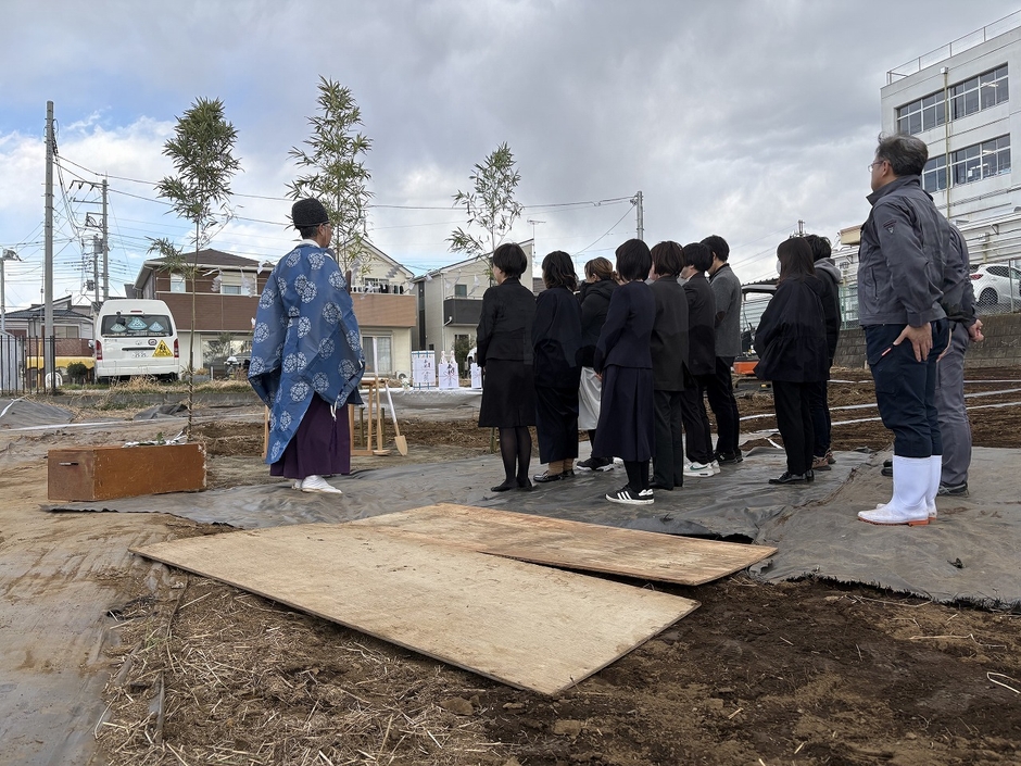 2025年2月　地鎮祭
