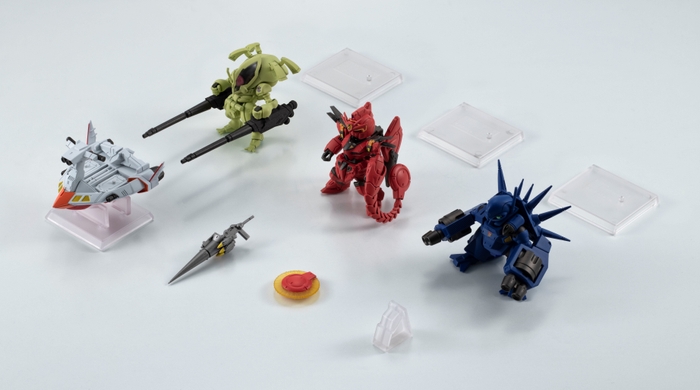 FW GUNDAM CONVERGE CORE 機動戦士クロスボーン・ガンダム 鋼鉄の7人 Aチームセット(イメージ2)