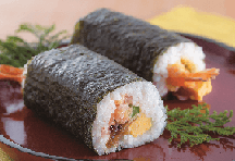 <銀座ハゲ天>海老天巻寿司