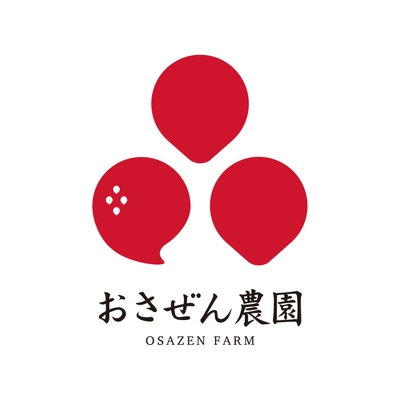 おさぜん農園　ロゴ