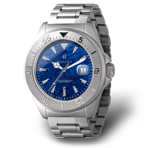 アクアオーシャン機械式45　メテオライト・リミテッド　ブルー