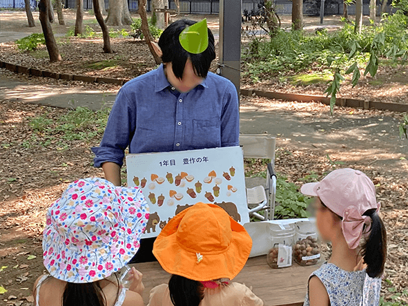 2025年 林試の森公園にて開催「大学生による樹木解説」