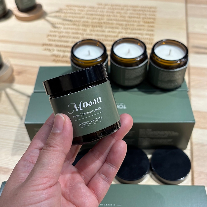 有機栽培大豆由来のソイワックス100％使用