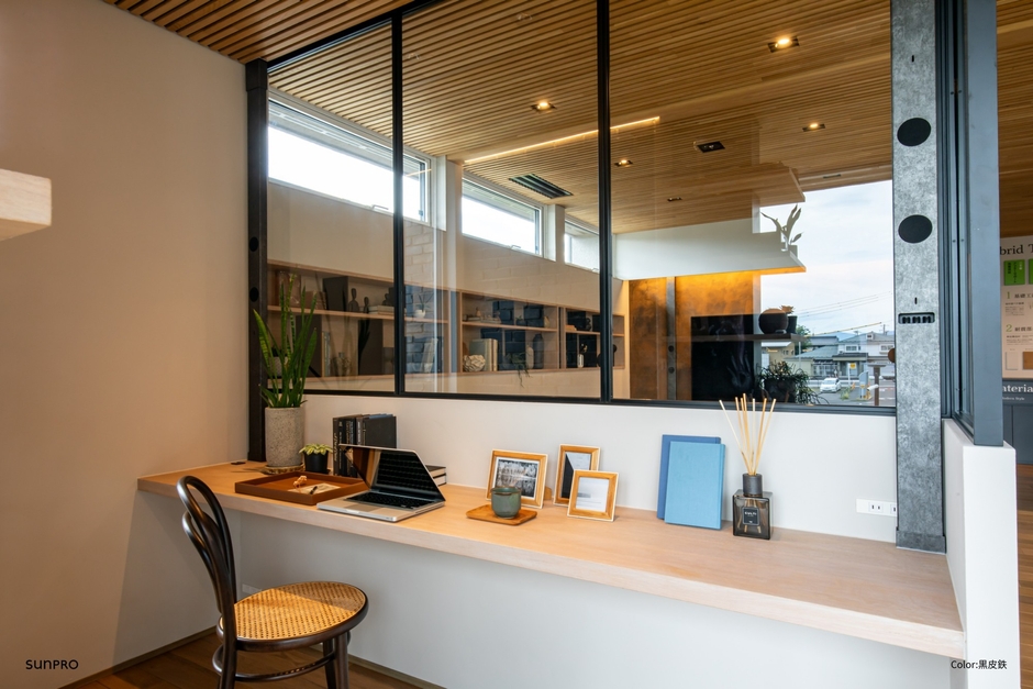 カウンタースペースへの設置例