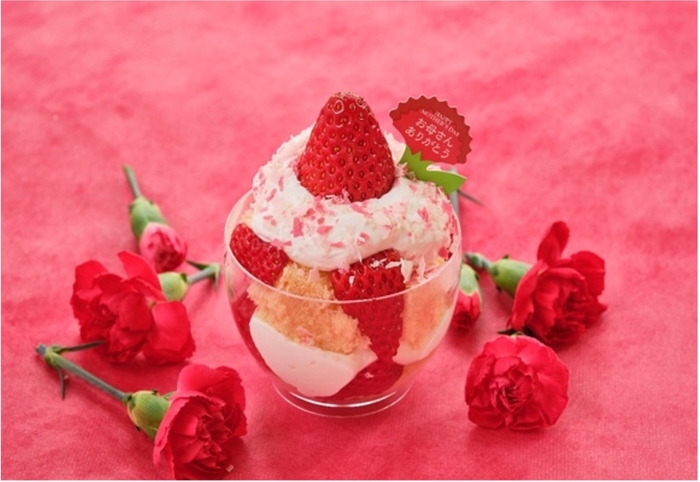 母の日苺のショートケーキ