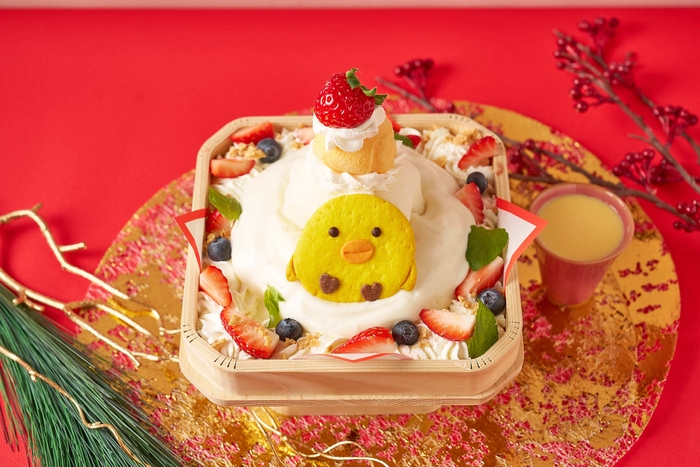 ひよころん開運鏡餅パンケーキ