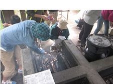 飯ごう炊さん 開催時の様子