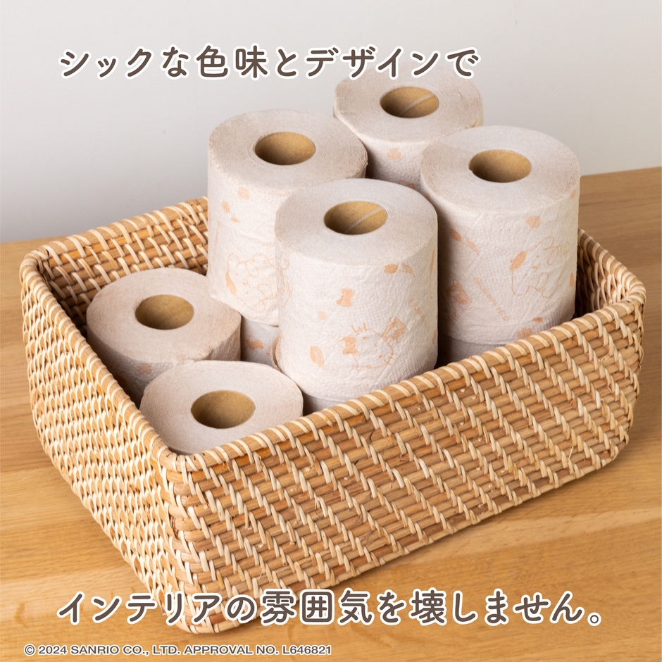 サンリオキャラクターズナチュラル12RW インテリアにも