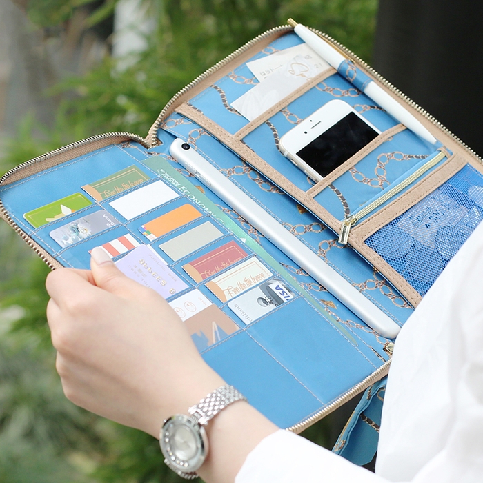 マルチポーチ 見開き