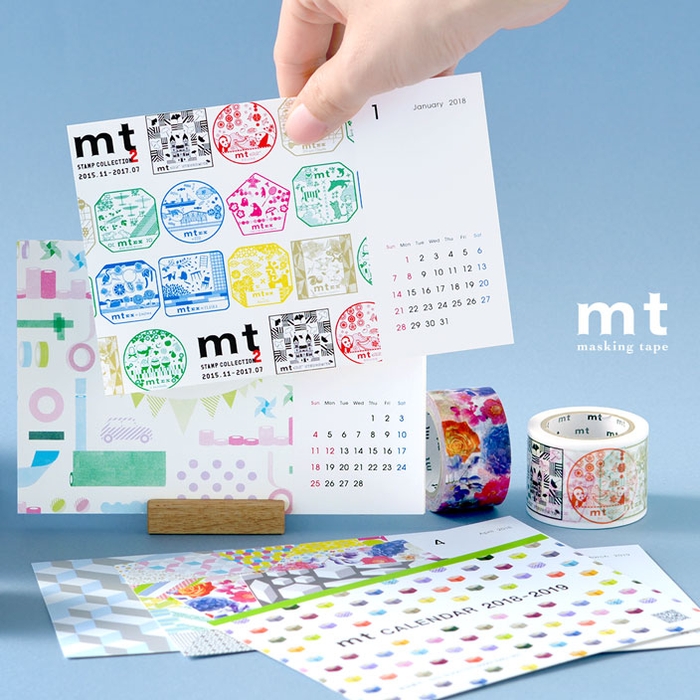 mt博2017限定テープの中でも特に人気の絵柄「ご当地スタンプ2」を1月に採用