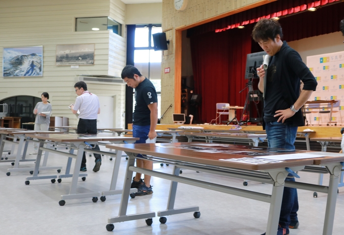 審査は東川町にて、ソーシャルディスタンスを保って実施されました