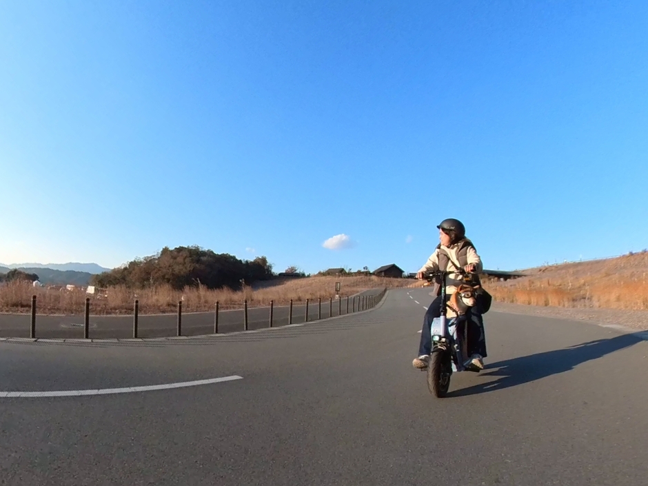 VISON内　走行風景 