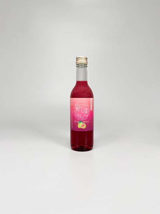 新美ピンクレモンシロップ(350ml)