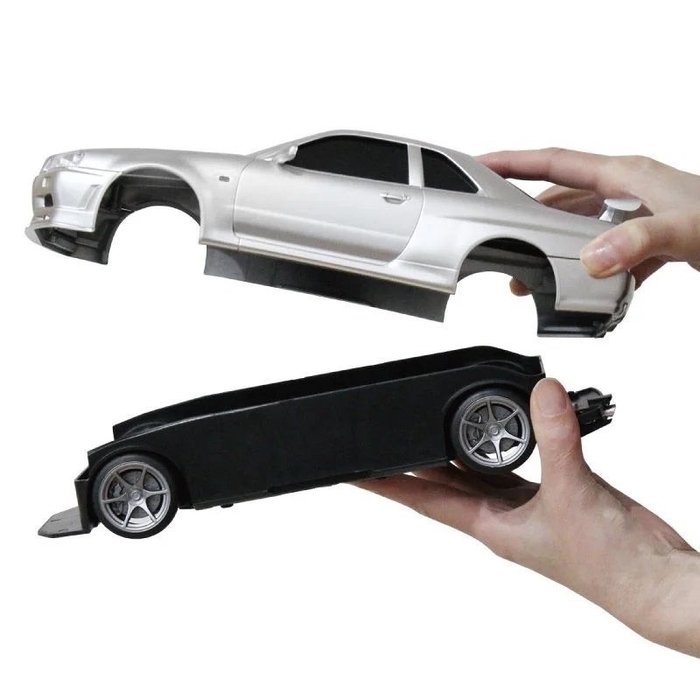 ウェットティッシュケース 日産スカイライン GT-R (BNR34)