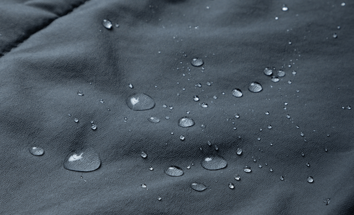 撥水加工付で洗濯も可能