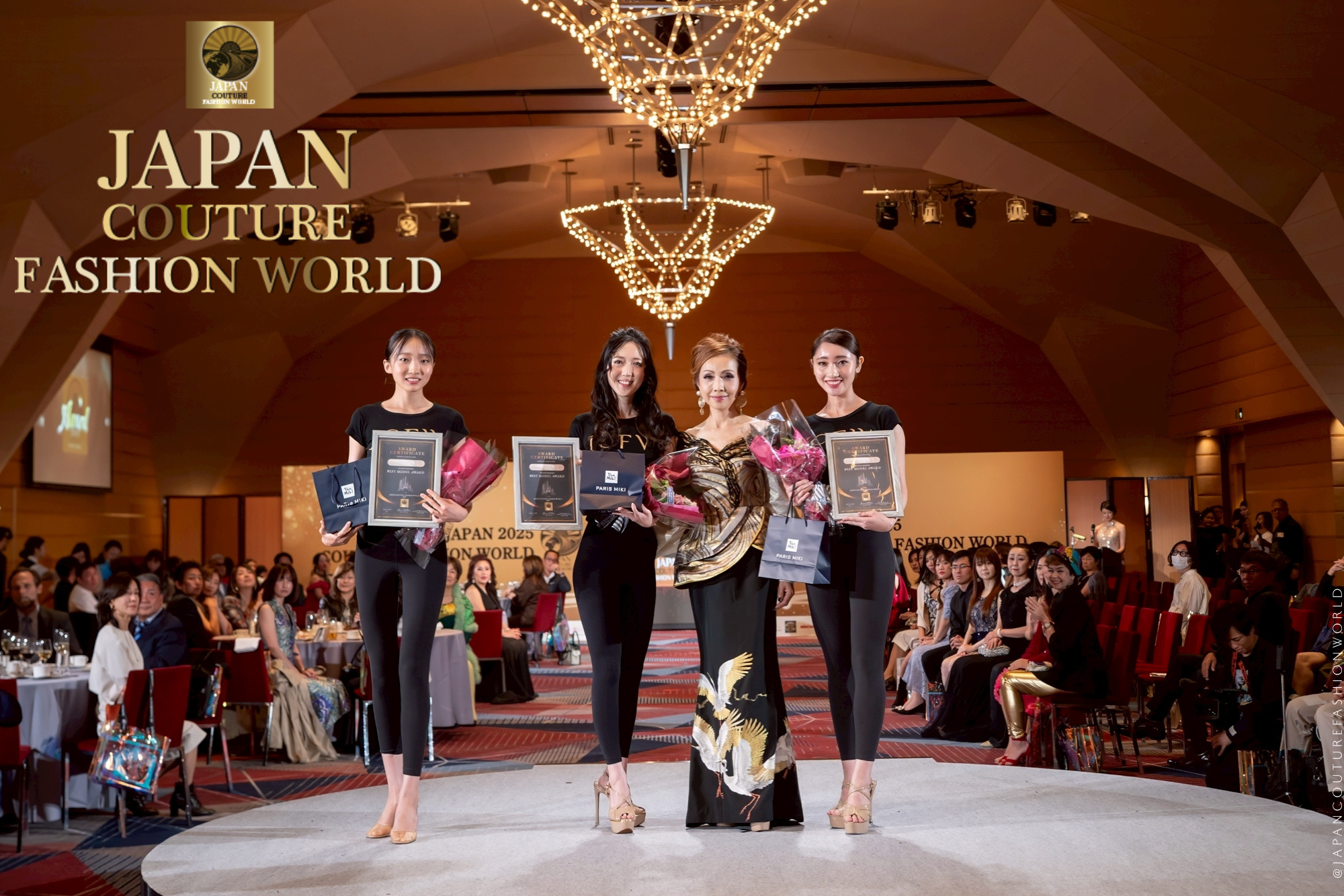 JCFW2025 優秀者3名が2026パリファッションショーへ参加権利を獲得
