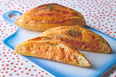 【パン屋むつか堂】「博多めんたいフランス」