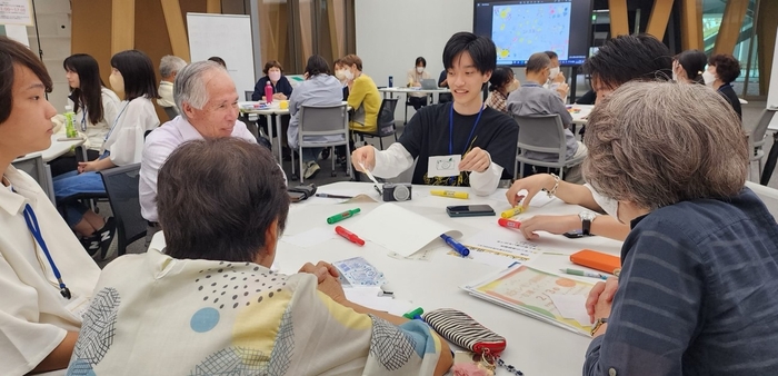 レモン栽培進捗会の様子