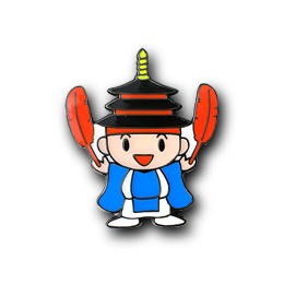 「みやっこくんピン 赤い羽根バージョン」 社会福祉法人みやこ町社会福祉協議会 様