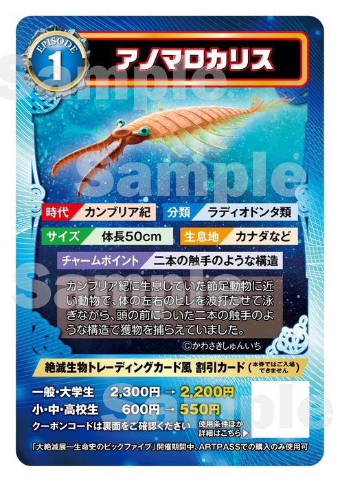 〈アノマロカリス〉