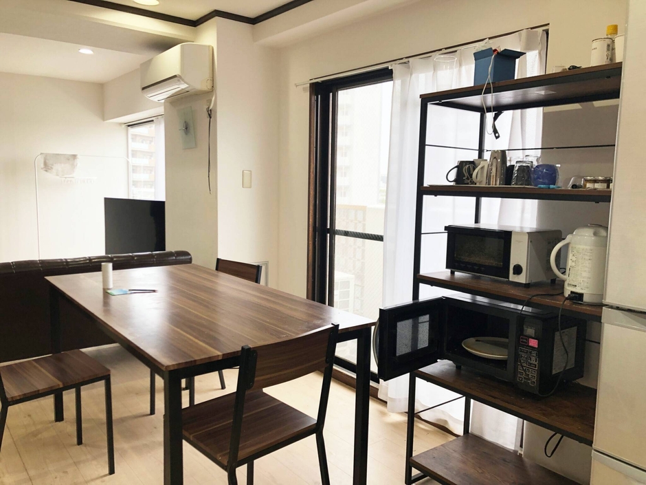 Sharehouse Amatoのリビング写真