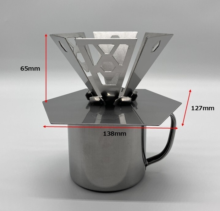 コーヒードリッパー サイズ
