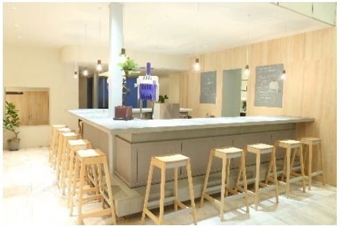 「ほうせき箱」の店舗内観