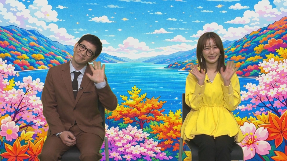 写真左から柴田英嗣(アンタッチャブル)、枡田絵理奈