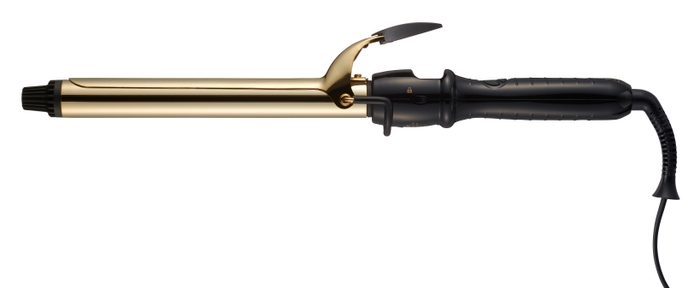 アイビル D2アイロン ロングバレル ゴールド25mm