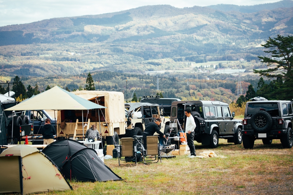 高鷲スノーパーク ゲレンデキャンプ(4)