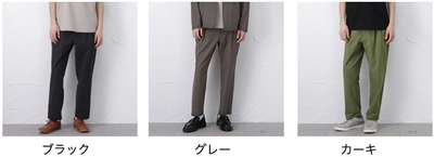 ●2WAYストレッチワイドパンツ M/L/XL ¥5,489 (税込)