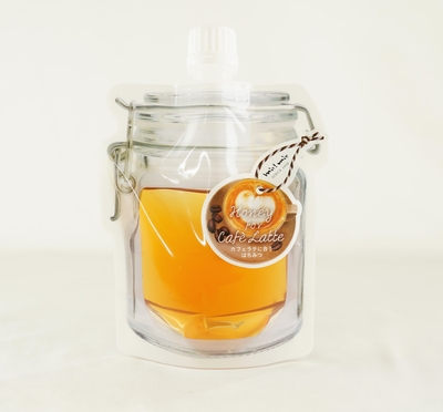 カフェラテに合う蜂蜜 シールアップパウチ入り