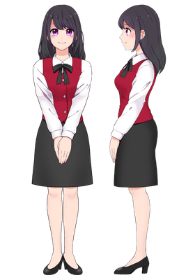 AIさくらさん立ち絵１